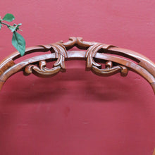 Load image into Gallery viewer, x SOLD Pair of antique English mahogany balloon back chairs with carved detail. B12939