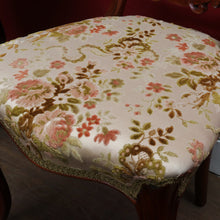 Load image into Gallery viewer, x SOLD Pair of antique English mahogany balloon back chairs with carved detail. B12939