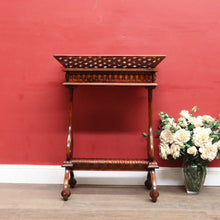Load image into Gallery viewer, Chinese Chippendale style plant stand with fretwork and carved detail. B12937
