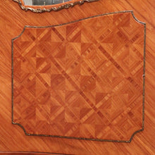 Load image into Gallery viewer, French Louis XVth Style Walnut & Marquetry Inlaid Two-Door Display Vitrine, or China Display Cabinet.B11957