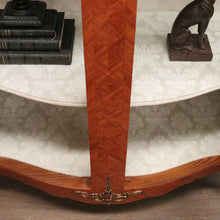 Load image into Gallery viewer, French Louis XVth Style Walnut & Marquetry Inlaid Two-Door Display Vitrine, or China Display Cabinet.B11957