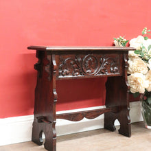 Load image into Gallery viewer, x SOLD Brittany, France. Antique French Milk Stool Carved Portraits & Lift-Top Seat. B12263