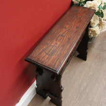 Load image into Gallery viewer, x SOLD Brittany, France. Antique French Milk Stool Carved Portraits & Lift-Top Seat. B12263