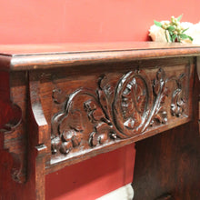 Load image into Gallery viewer, x SOLD Brittany, France. Antique French Milk Stool Carved Portraits & Lift-Top Seat. B12263