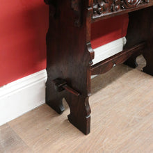 Load image into Gallery viewer, x SOLD Brittany, France. Antique French Milk Stool Carved Portraits & Lift-Top Seat. B12263