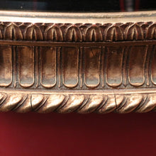 Load image into Gallery viewer, x SOLD Vintage French Gilt Bevelled Edge Oval Wall Mirror with Ribbon Bow to the top. B12062