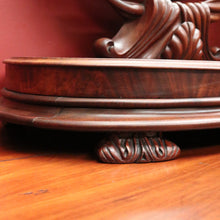 Load image into Gallery viewer, Antique English Mahogany and Flame Mahogany Chest of Drawers Toilet Mirror. B12065