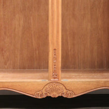 Load image into Gallery viewer, x SOLD Antique French Oak Breakfront Wardrobe, Four-Door with Carved Detail & Storage. B12307