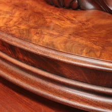 Load image into Gallery viewer, Antique English Mahogany and Flame Mahogany Chest of Drawers Toilet Mirror. B12065