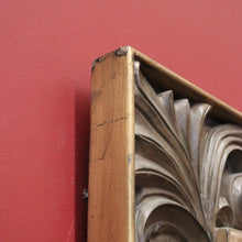 Load image into Gallery viewer, Vintage Rectangular Wall Mirror with Large Gilt Leaf-shaped Scroll Work Frame. B12068