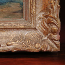 Load image into Gallery viewer, x SOLD Antique French Framed Oil on Canvas still Life, Flowers in a Vase in a Gilt Frame. Signed. B11638