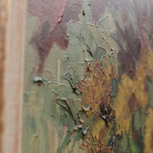 Load image into Gallery viewer, x SOLD Antique French Framed Oil on Canvas still Life, Flowers in a Vase in a Gilt Frame. Signed. B11638