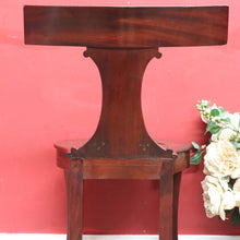 Load image into Gallery viewer, Antique 1830s English Mahogany Reading Chair Library Club Chair. B12942