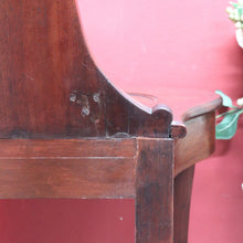 Load image into Gallery viewer, Antique 1830s English Mahogany Reading Chair Library Club Chair. B12942