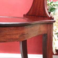 Load image into Gallery viewer, Antique 1830s English Mahogany Reading Chair Library Club Chair. B12942