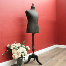Load image into Gallery viewer, 19th C. French Tailor’s Mannequin by Girard Paris – Vintage Tri-Leg Stand. B12525