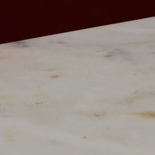 Load image into Gallery viewer, x SOLD Vintage Italian Coffee Table Marble Top Brass Floral Louis XV Style. B12945