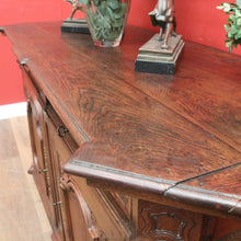 Load image into Gallery viewer, x SOLD Antique French Oak Sideboard with Drawers, Cupboard & Four Working Keys. B12282