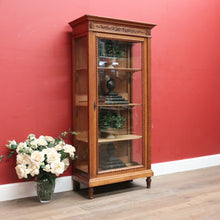 Load image into Gallery viewer, x SOLD Antique French Single Door China Cabinet or Glass Display China Cabinet, Bookcase. B11956