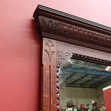Load image into Gallery viewer, Antique French Oak Marble Top Dressing Table Chest with Mirror. B12916