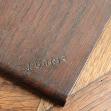 Load image into Gallery viewer, Vintage French Oak Crucifix with Christ’s Face by J. Coris – Carved Wall Cross. B12404