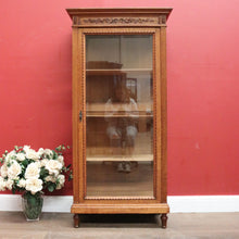 Load image into Gallery viewer, x SOLD Antique French Single Door China Cabinet or Glass Display China Cabinet, Bookcase. B11956