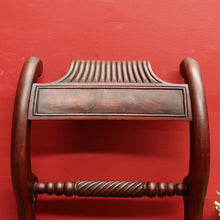 Load image into Gallery viewer, Pair Antique English George IV Mahogany Side Chairs Cane Seats. B12946