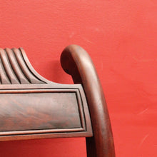 Load image into Gallery viewer, Pair Antique English George IV Mahogany Side Chairs Cane Seats. B12946