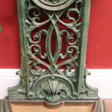 Load image into Gallery viewer, x SOLD Antique English Cast Iron Umbrella Stand with Handle & Scrollwork Fretwork. B12527