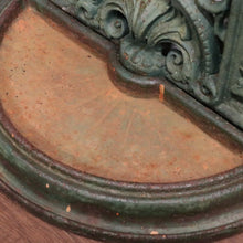 Load image into Gallery viewer, x SOLD Antique English Cast Iron Umbrella Stand with Handle & Scrollwork Fretwork. B12527