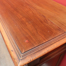 Load image into Gallery viewer, Antique French Walnut Three Door Sideboard Carved Detail Brass Escutcheons. B12926