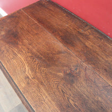 Load image into Gallery viewer, Antique French Oak Gothic Revival Sideboard c1850s Carved Panels. B12779