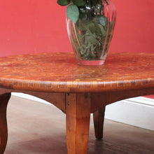 Load image into Gallery viewer, Moroccan Atlas Cedar Coffee Table Ebony Mother of Pearl Marquetry Top. B12923