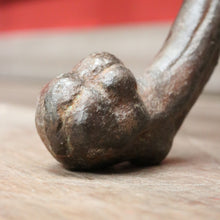 Load image into Gallery viewer, x SOLD An Impressive French Cast Iron Garden Chair or Seat with a Leaf Pattern. B12026