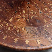 Load image into Gallery viewer, Moroccan Atlas Cedar Coffee Table Ebony Mother of Pearl Marquetry Top. B12923
