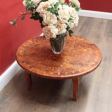 Load image into Gallery viewer, Moroccan Atlas Cedar Coffee Table Ebony Mother of Pearl Marquetry Top. B12923