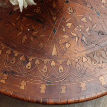 Load image into Gallery viewer, Moroccan Atlas Cedar Coffee Table Ebony Mother of Pearl Marquetry Top. B12923