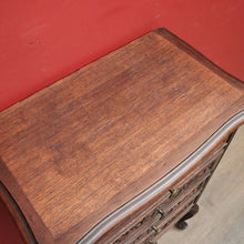 Load image into Gallery viewer, x SOLD French Four-Drawer (4) Drawer Lingerie Chest of Drawers, or Hall Cabinet, Lamp Cupboard. B12088