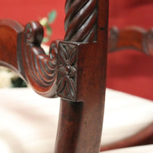 Load image into Gallery viewer, x SOLD Set of 4 Antique English Regency Dining Chairs – Flame Mahogany, Sabre Legs, c.1820