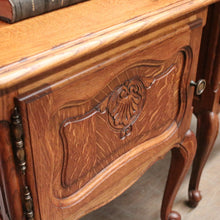 Load image into Gallery viewer, x SOLD A pair of Vintage French Single Door Bedside Cabinets or Lamp / Side Tables. B12029