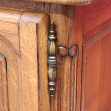 Load image into Gallery viewer, x SOLD Pair Vintage French Bedside Tables Cupboard and Drawer Set. B12758