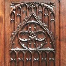 Load image into Gallery viewer, x SOLD An Antique French Oak Church Hall Cabinet or Cupboard, with a Drawer. B12010
