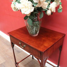 Load image into Gallery viewer, Antique Georgian Mahogany Hall Table – Single Drawer, Oak Lined, c.1830