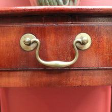 Load image into Gallery viewer, Antique Georgian Mahogany Hall Table – Single Drawer, Oak Lined, c.1830