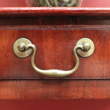 Load image into Gallery viewer, Antique Georgian Mahogany Hall Table – Single Drawer, Oak Lined, c.1830