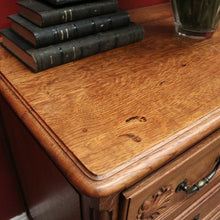 Load image into Gallery viewer, x SOLD Vintage French Chest of Three Drawers with Iron Handles, 3 Drawer. Hall Cabinet or Cupboard B12030