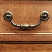 Load image into Gallery viewer, x SOLD Vintage French Chest of Three Drawers with Iron Handles, 3 Drawer. Hall Cabinet or Cupboard B12030