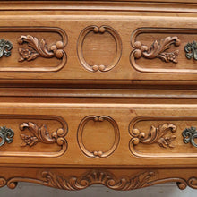Load image into Gallery viewer, Antique French Oak Bureau Bookcase Drop Front Desk Glass Doors. B12777