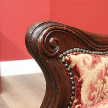Load image into Gallery viewer, x SOLD A Pair of Antique French Wing Back Armchairs with Down/Feather Cushions. B12058
