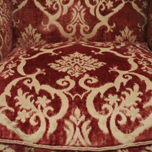 Load image into Gallery viewer, x SOLD A Pair of Antique French Wing Back Armchairs with Down/Feather Cushions. B12058